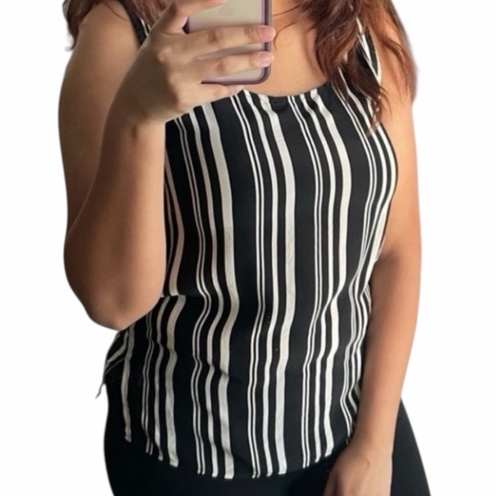 💰Saks fifth avenue 100% silk tank m​​